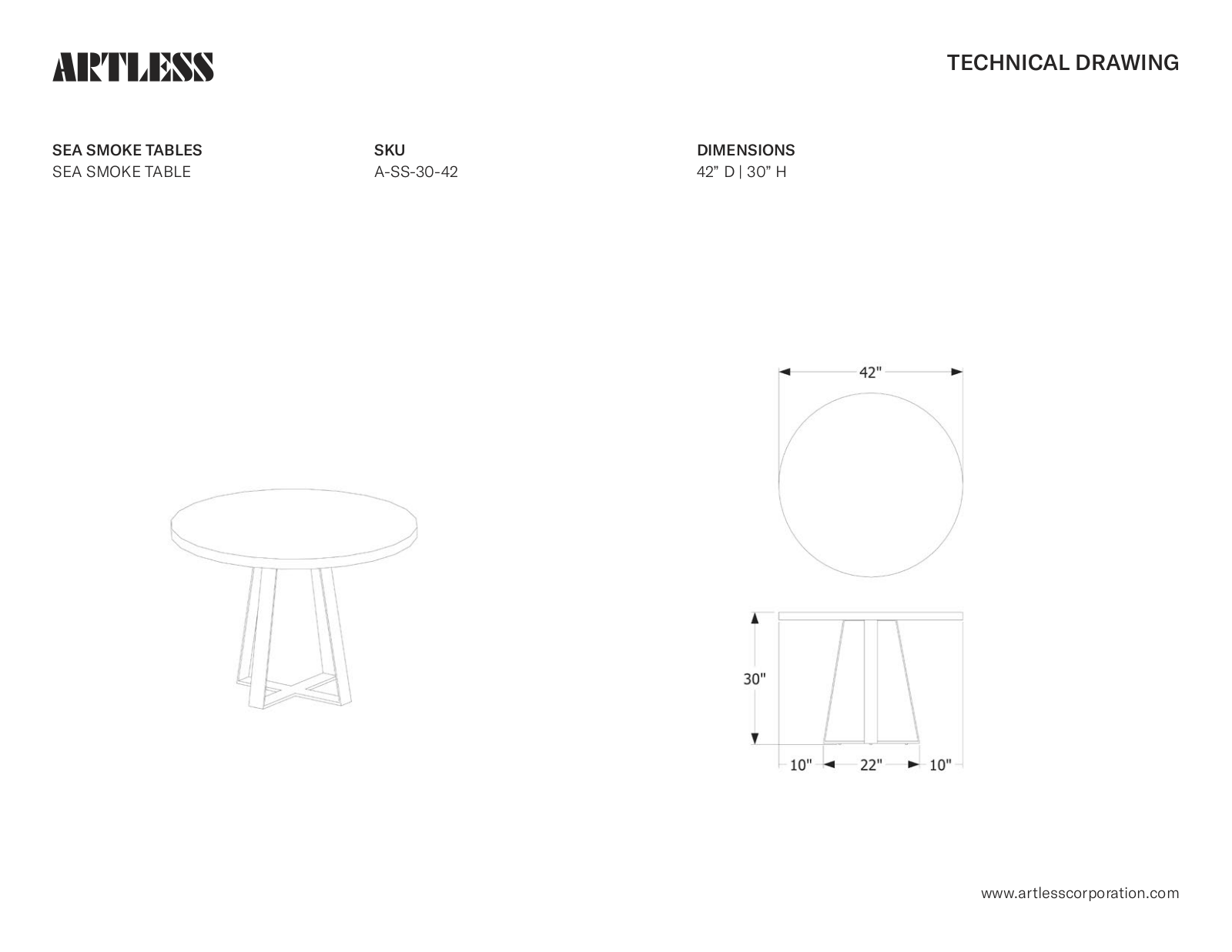 ARTLESS LYS10031 Dimensions - ManualMachine.com