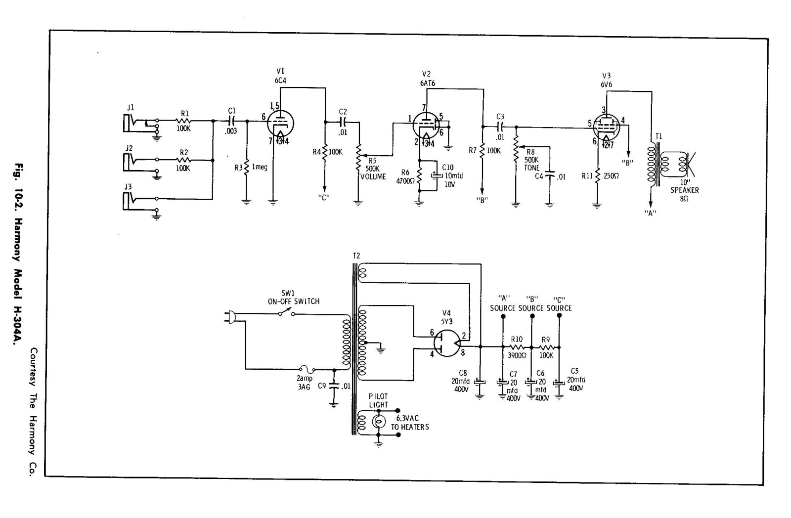 Harmony h304a schematic