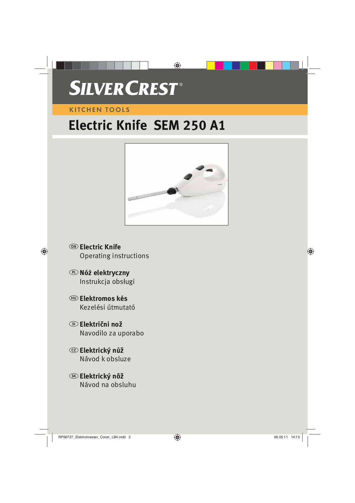 Silvercrest SEM 250 A1 User Manual