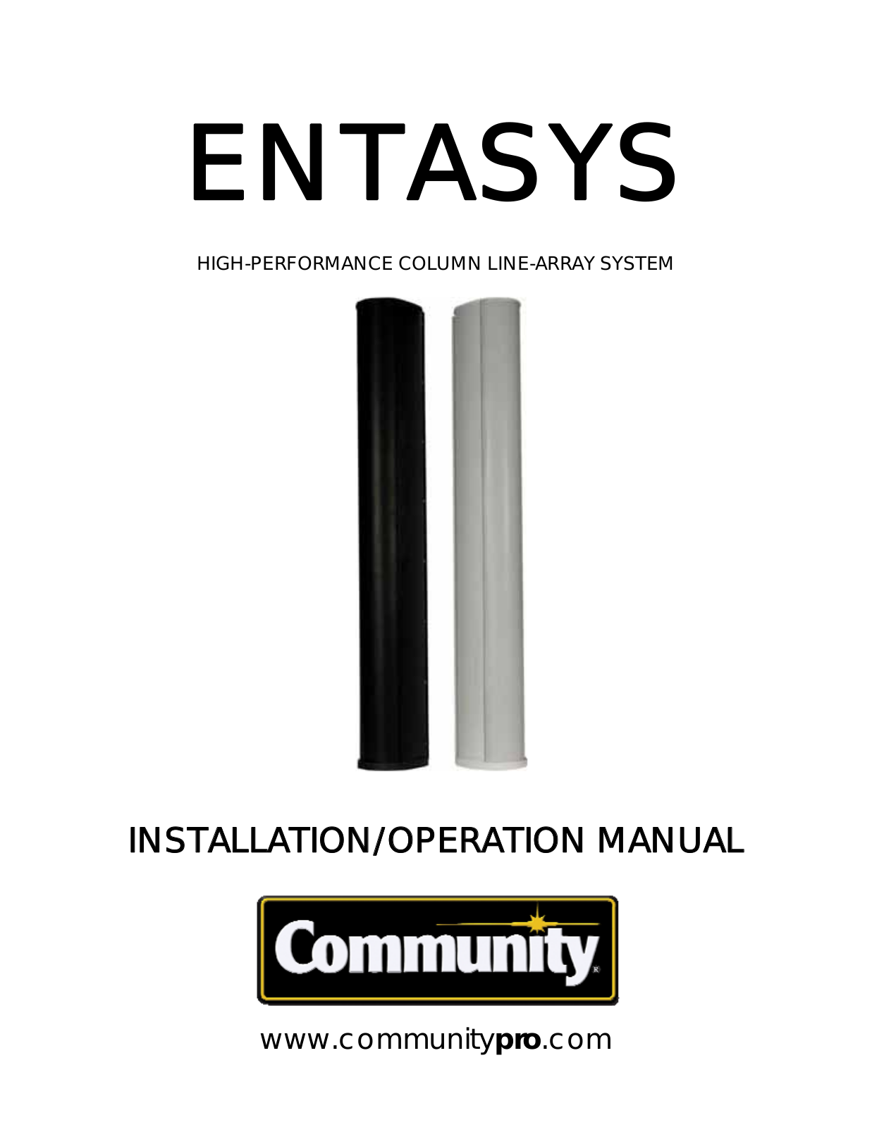 Community ENTASYS Users Guide - ManualMachine.com