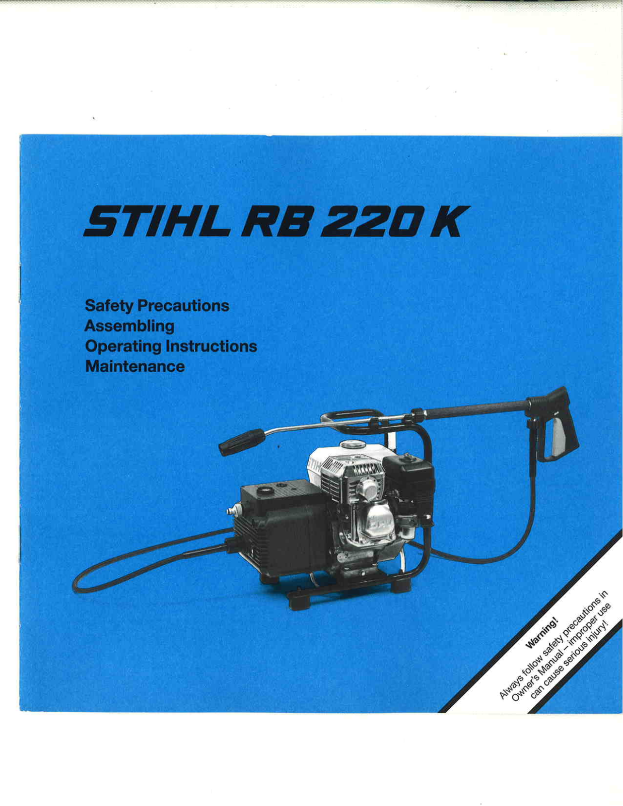 Stihl RB 220 K User Manual