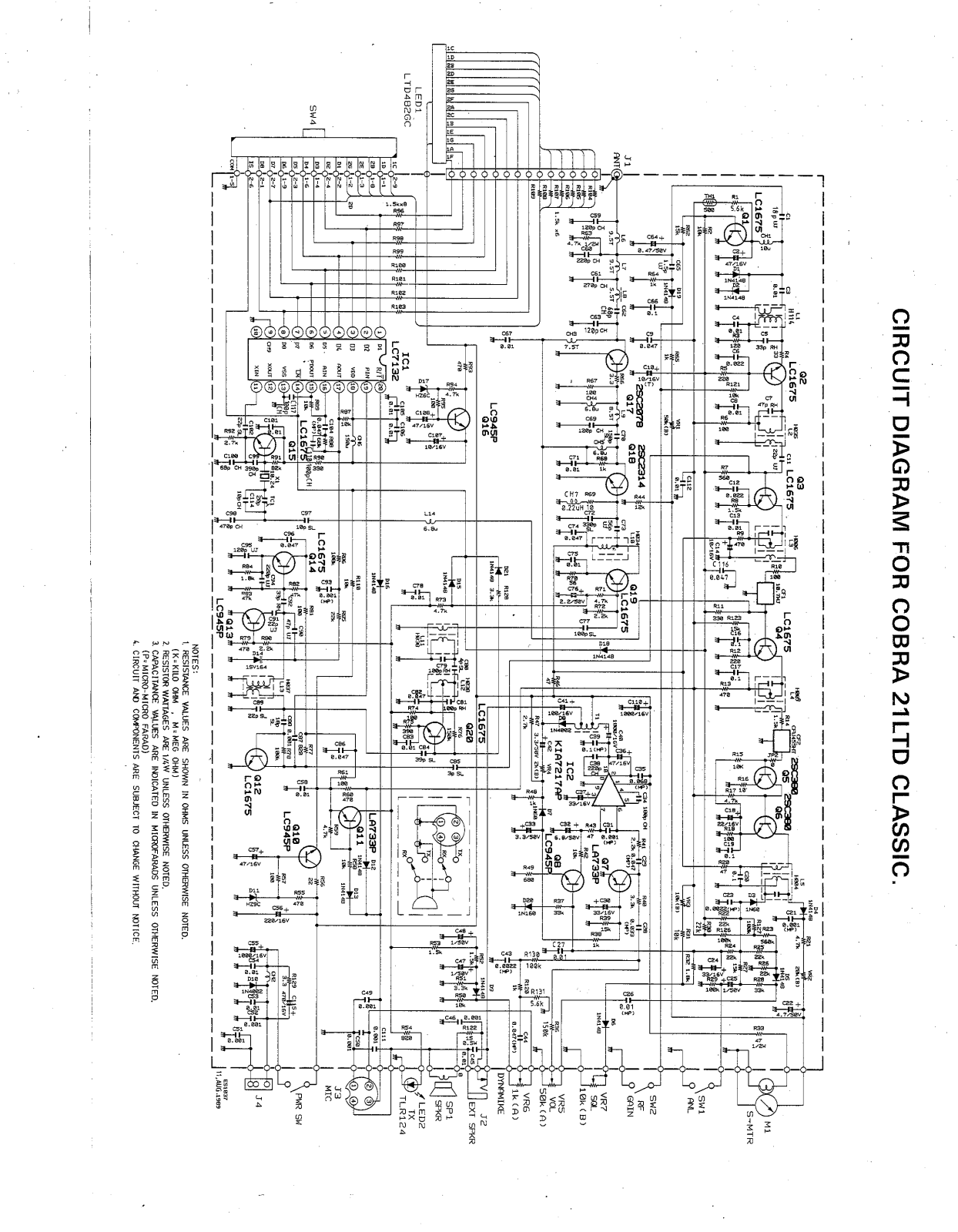 Cobra 21LTD-CL User Manual