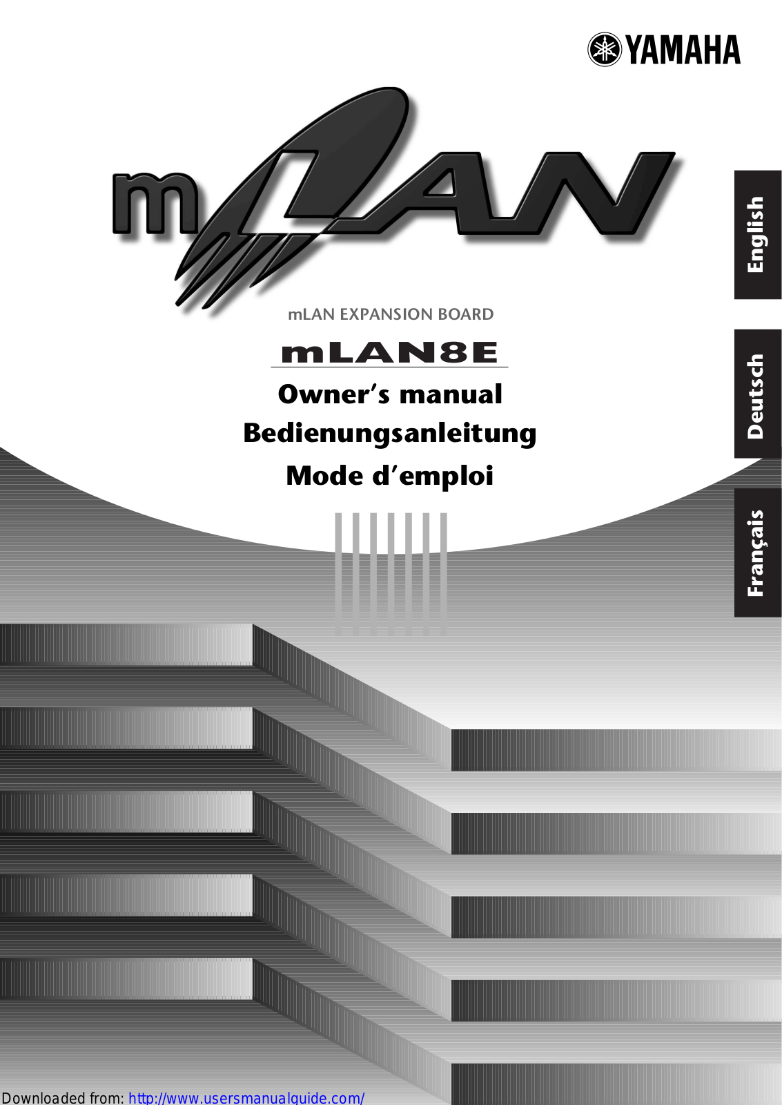 Yamaha Audio mLAN8E User Manual