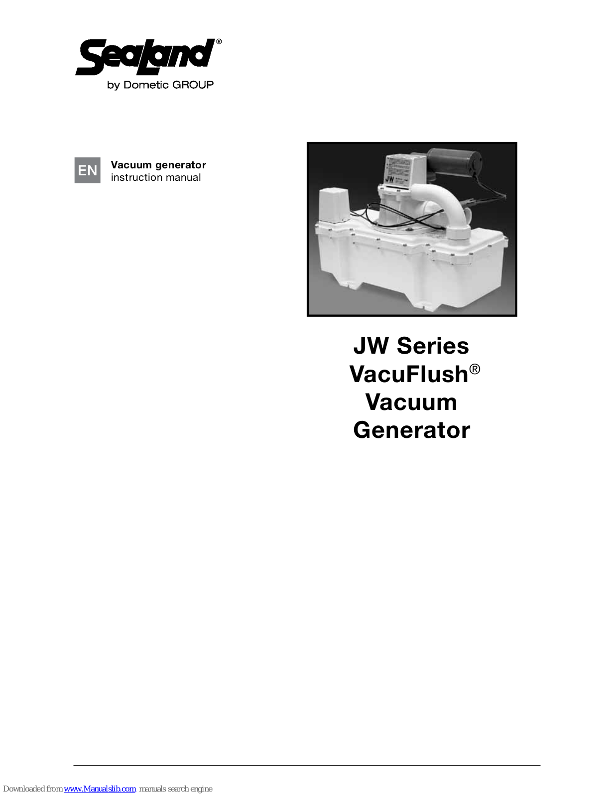 SeaLand VacuFlush VG4-12,VacuFlush VG4-24 Instruction Manual