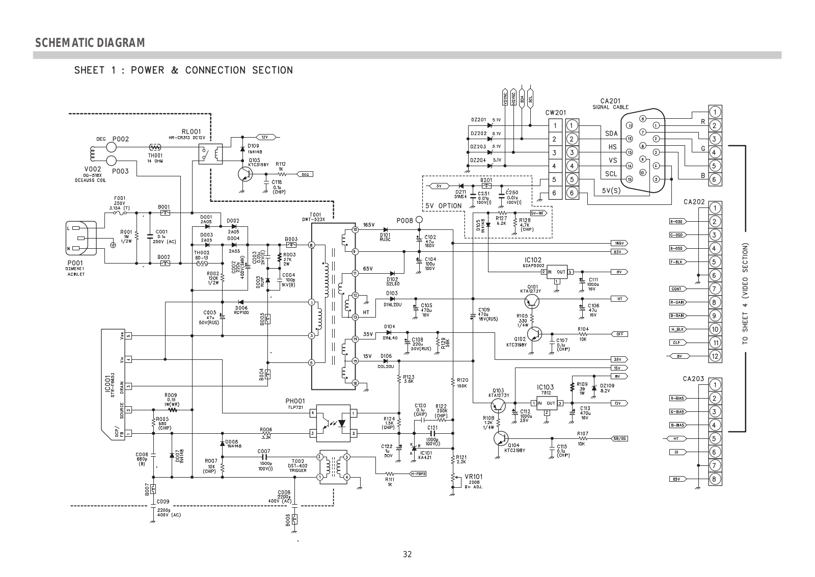 DAEWOO 523X Diagram