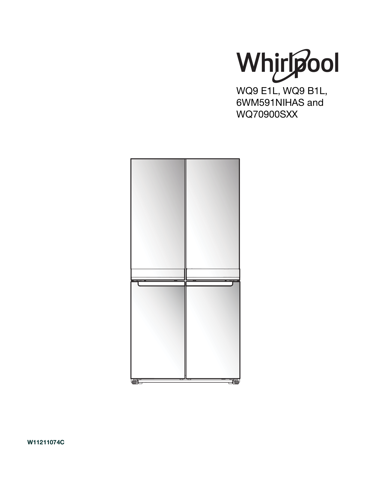 Whirlpool WQ9 E1L User manual