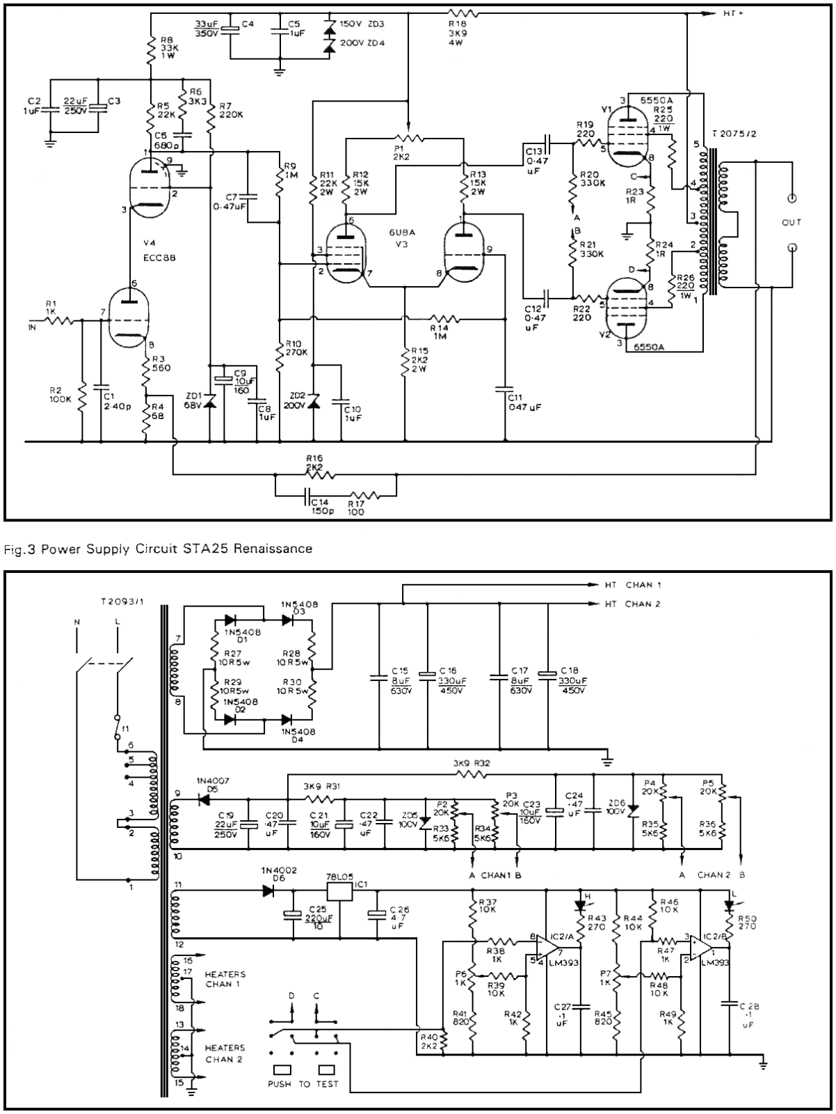 Radford sta25 renaissance schematic