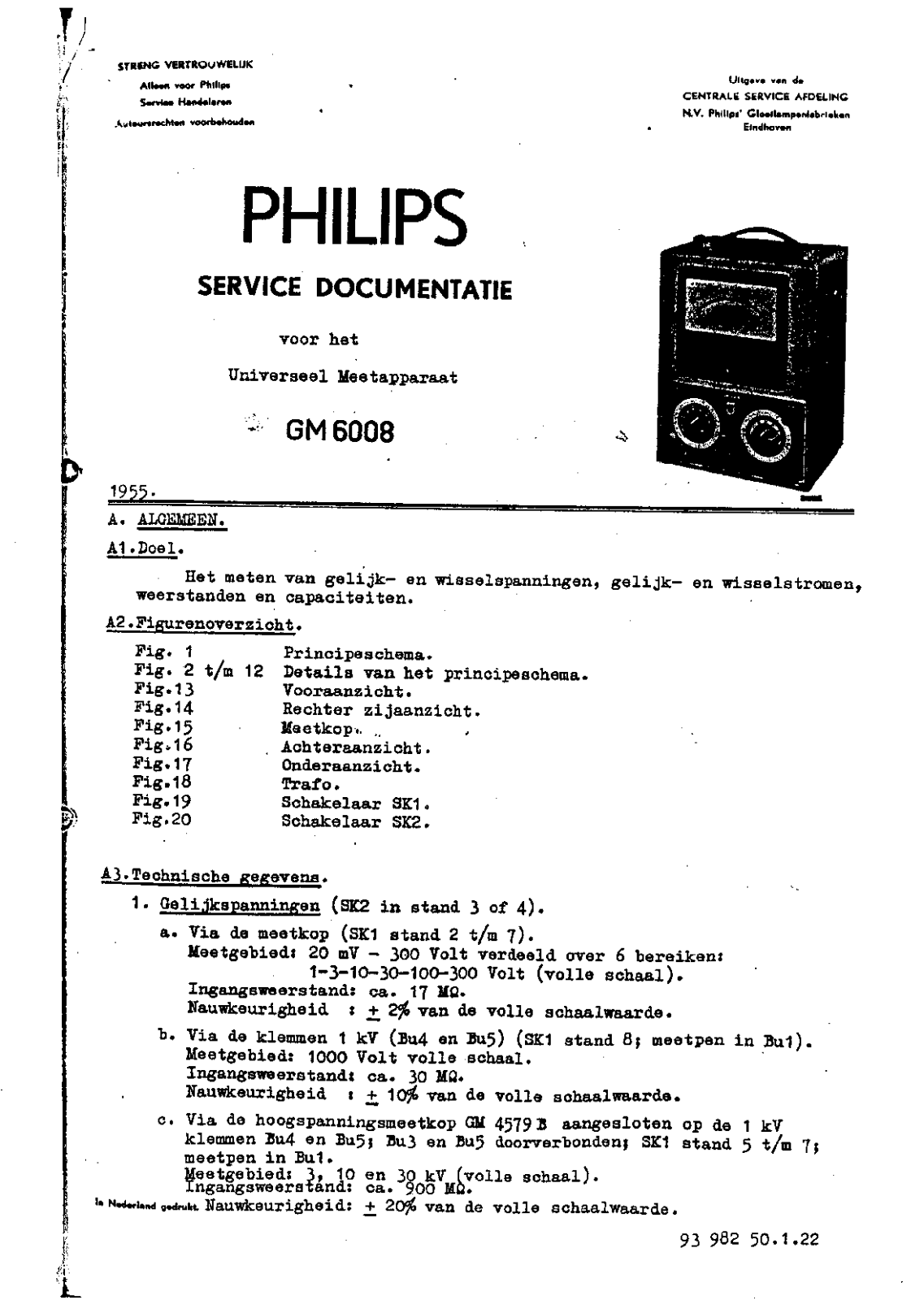 Philips gm6008 schematic