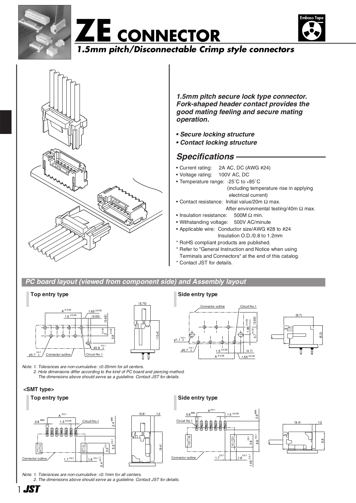 JST ZE User Manual