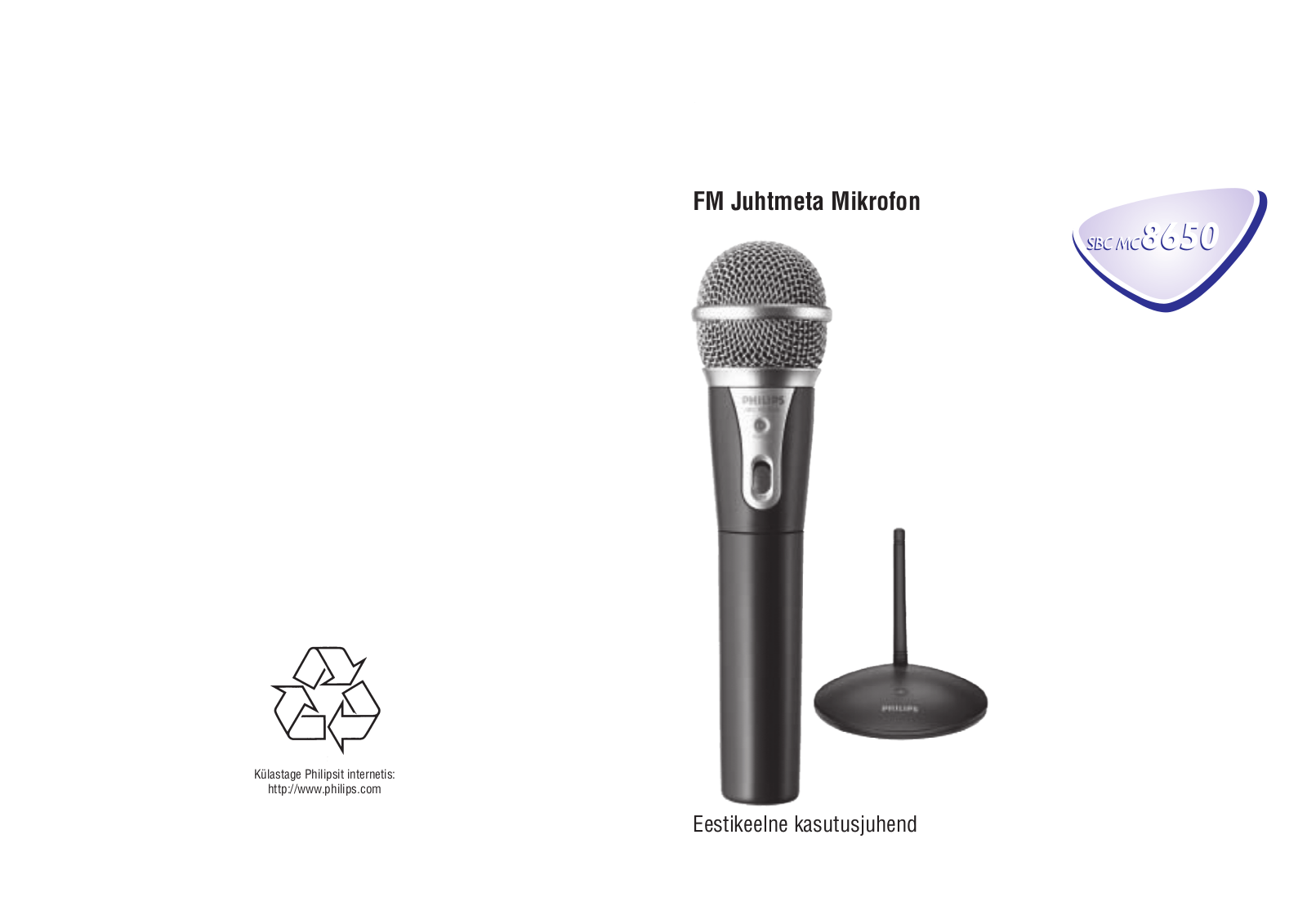 Philips SBC MC 8650 User Manual