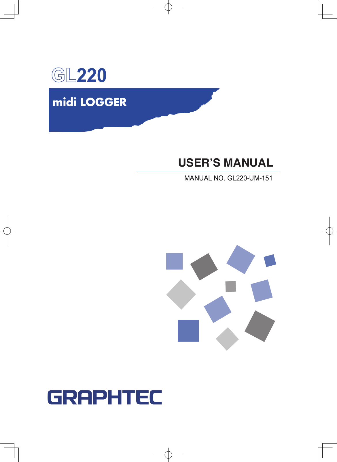 Graphtec GL220 Operating Manual