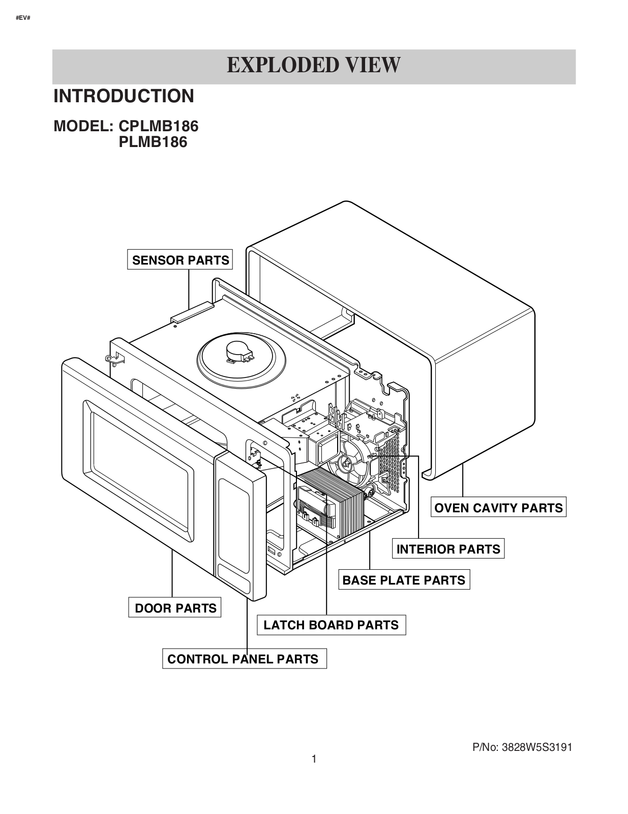 Frigidaire Plmb186kc Service Manual