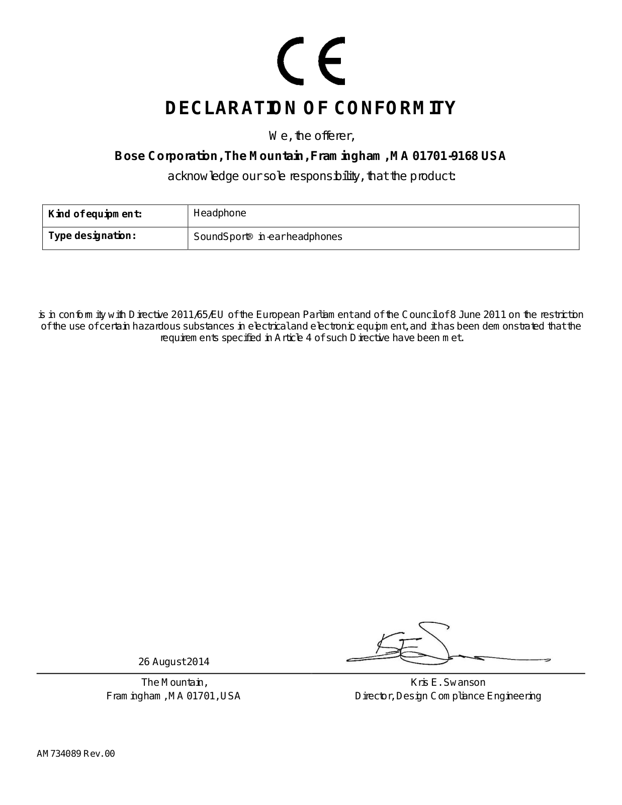 Bose SoundSport IE pro Apple User Manual