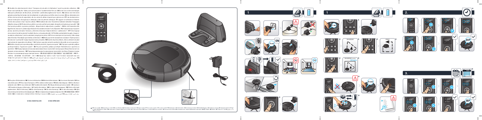 Tefal RG6875 User manual