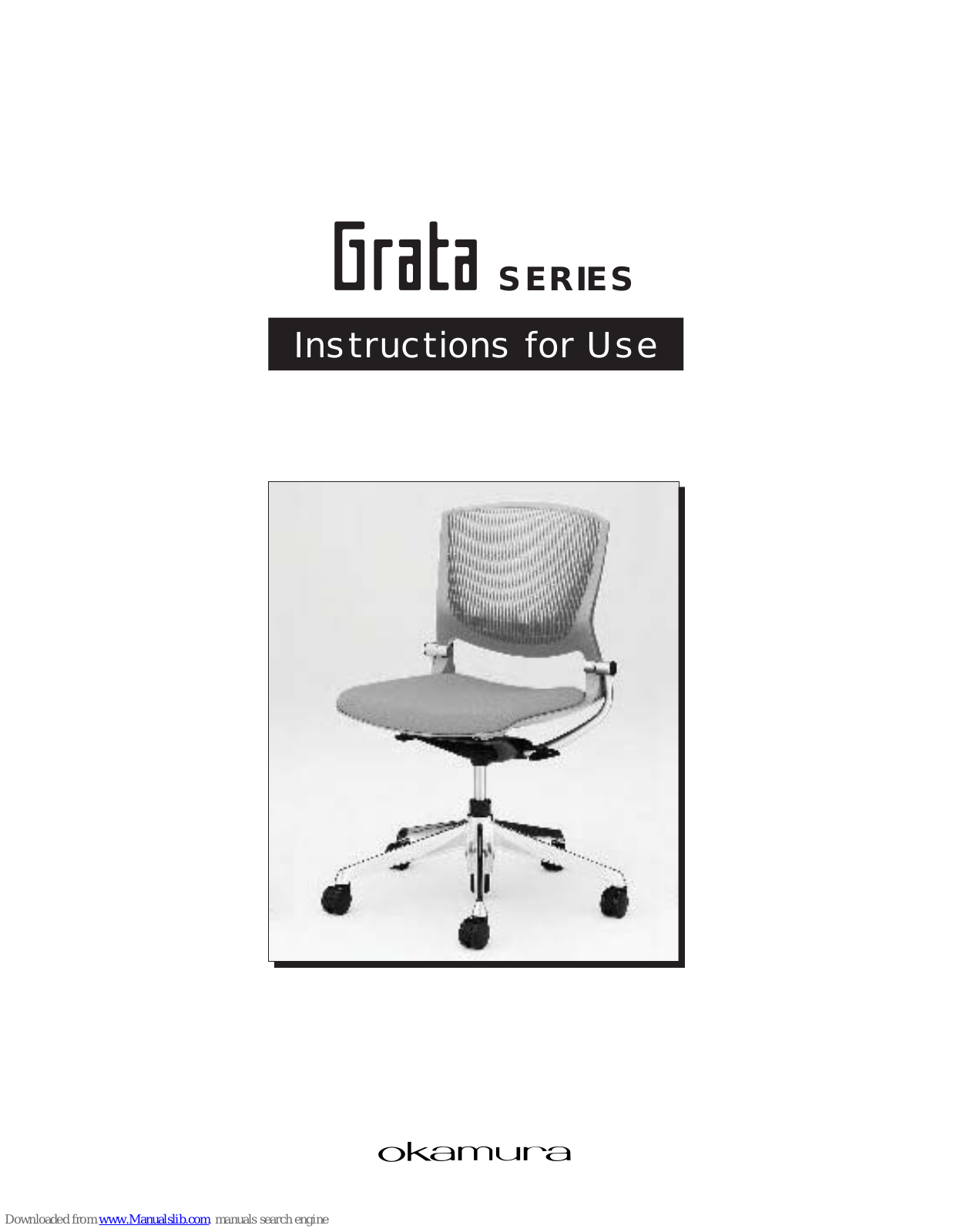 Okamura Grata Instruction Manual