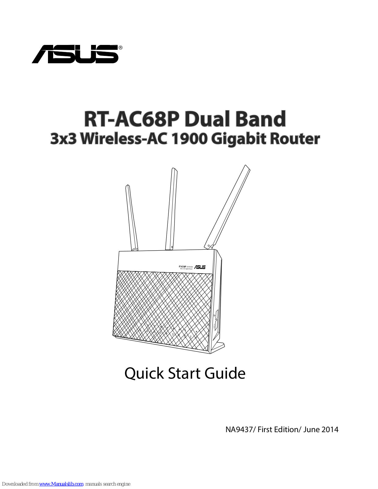 Asus RT-AC68P Quick Start Gude