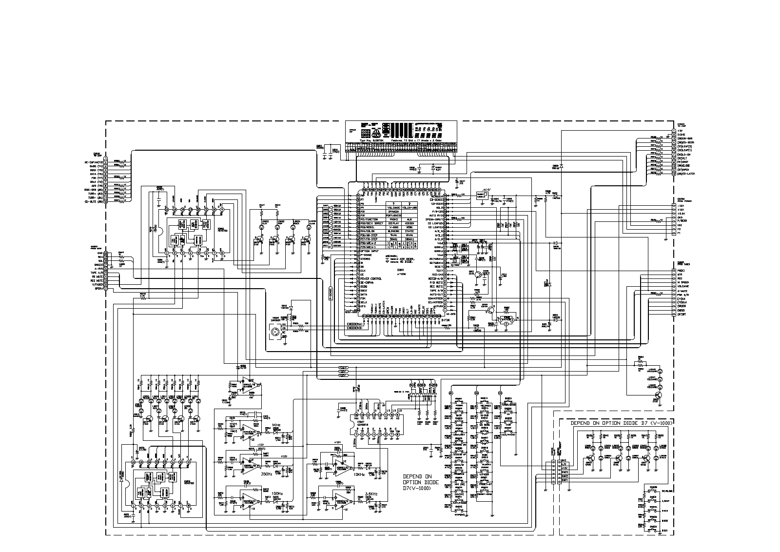 Goldstar ffh-v1000a Service Manual front