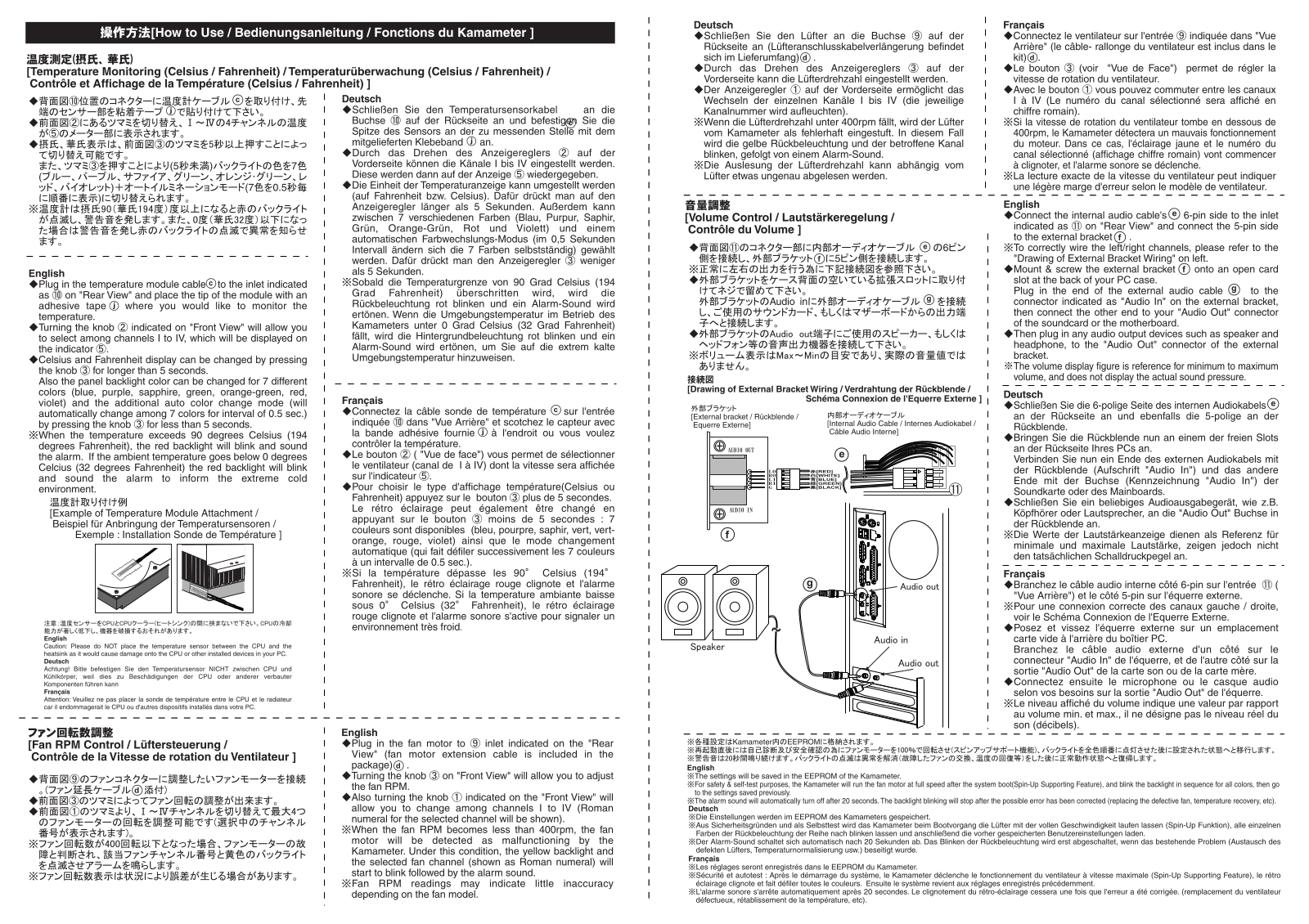 Scythe KAMA METER User Manual