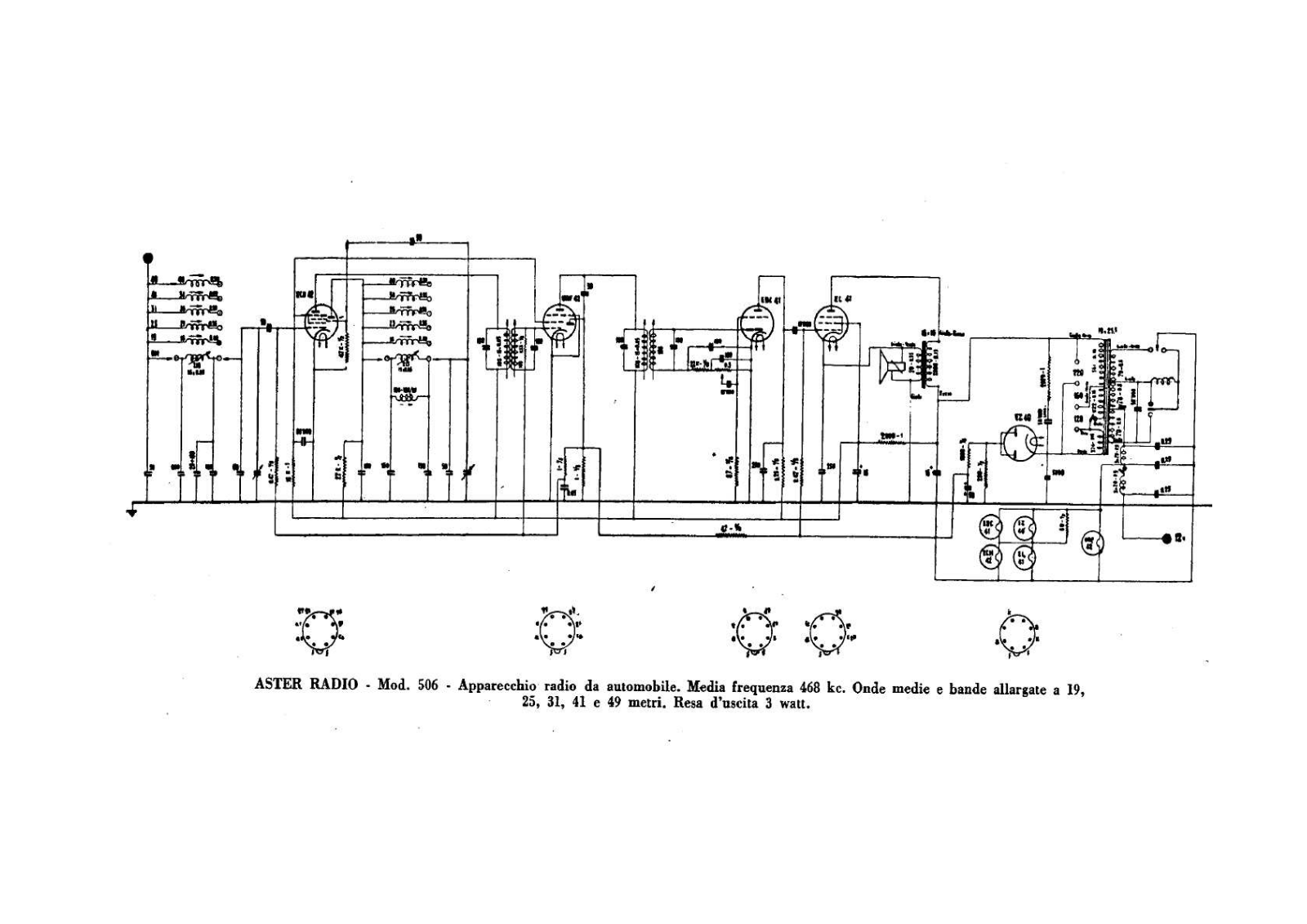 Aster 506 schematic - ManualMachine.com