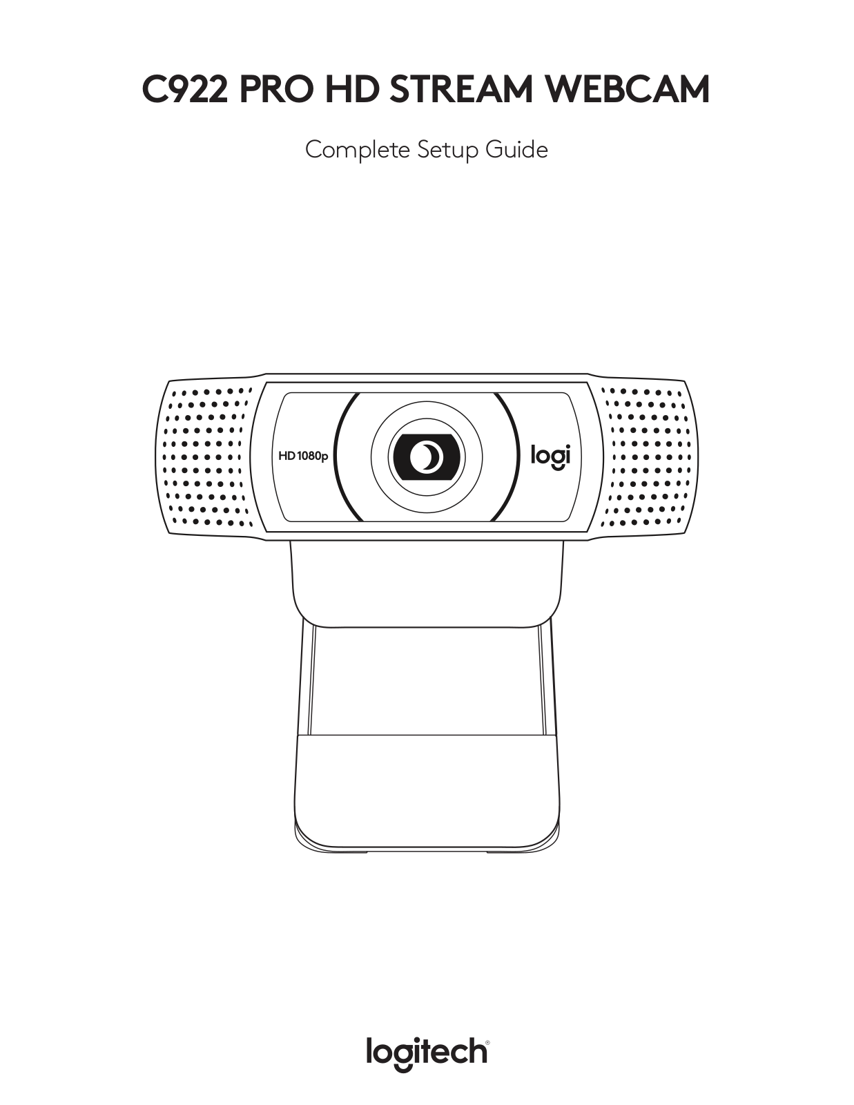 Logitech C922 Complete Setup Guide