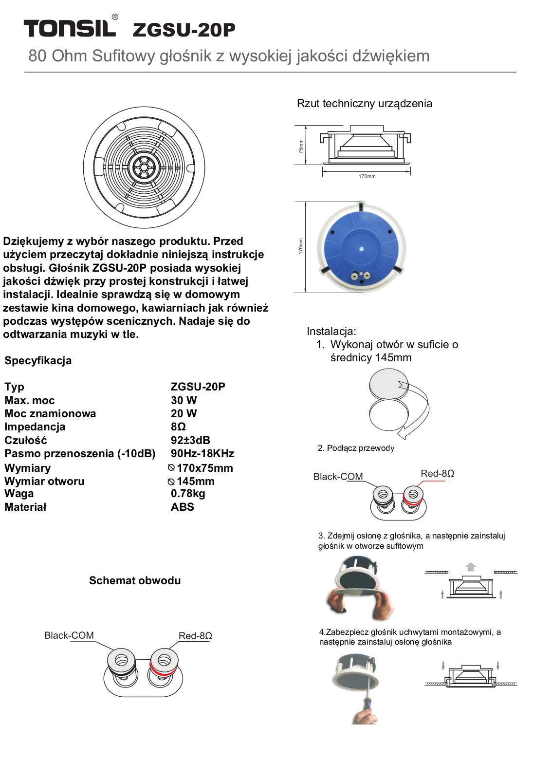 TONSIL ZGSU 20P User guide - ManualMachine.com
