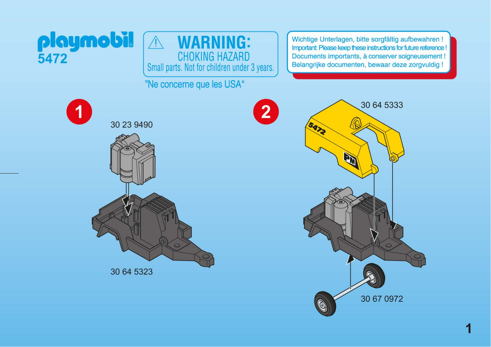 Playmobil 5472 Instructions - ManualMachine.com