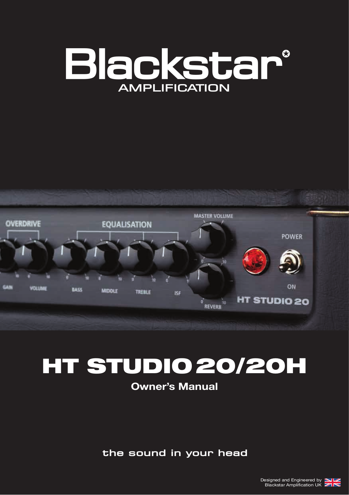 Blackstar HT Studio 20 All-Valve Combo Owner`s manual