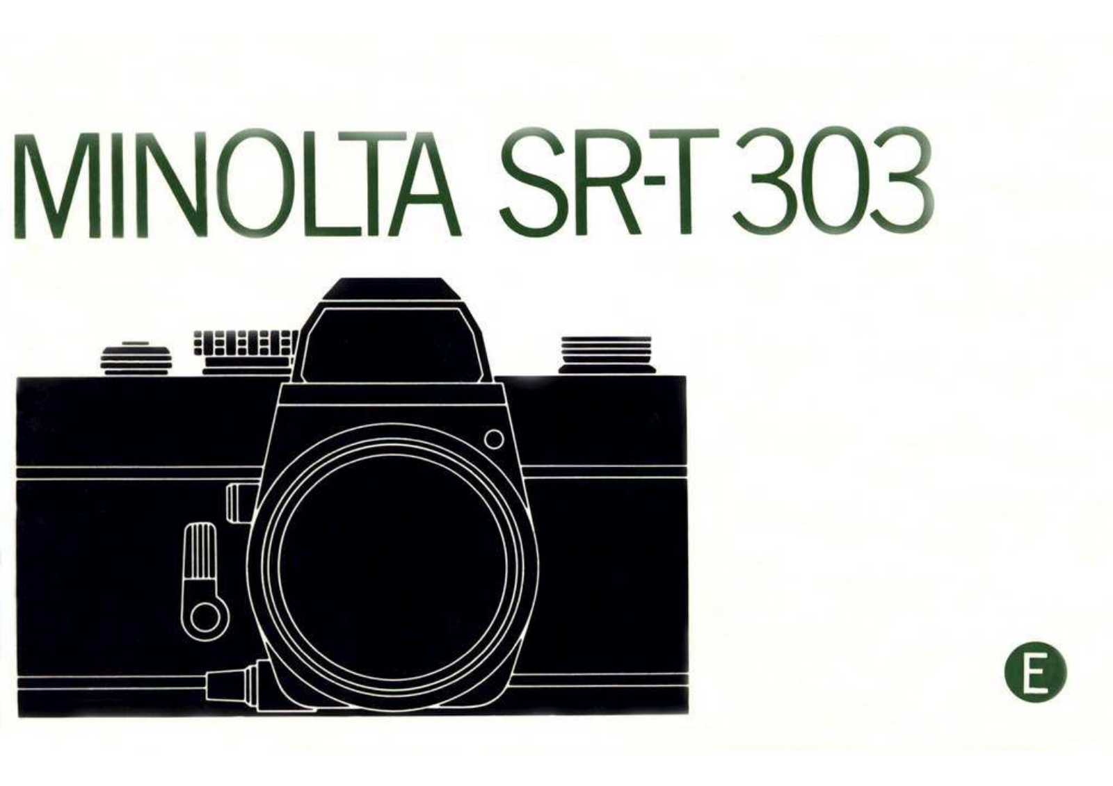 MINOLTA SR-T 303 User Manual