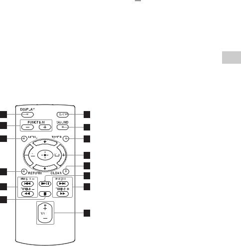 Sony CMT-X7CD, CMT-X7CDB User Manual