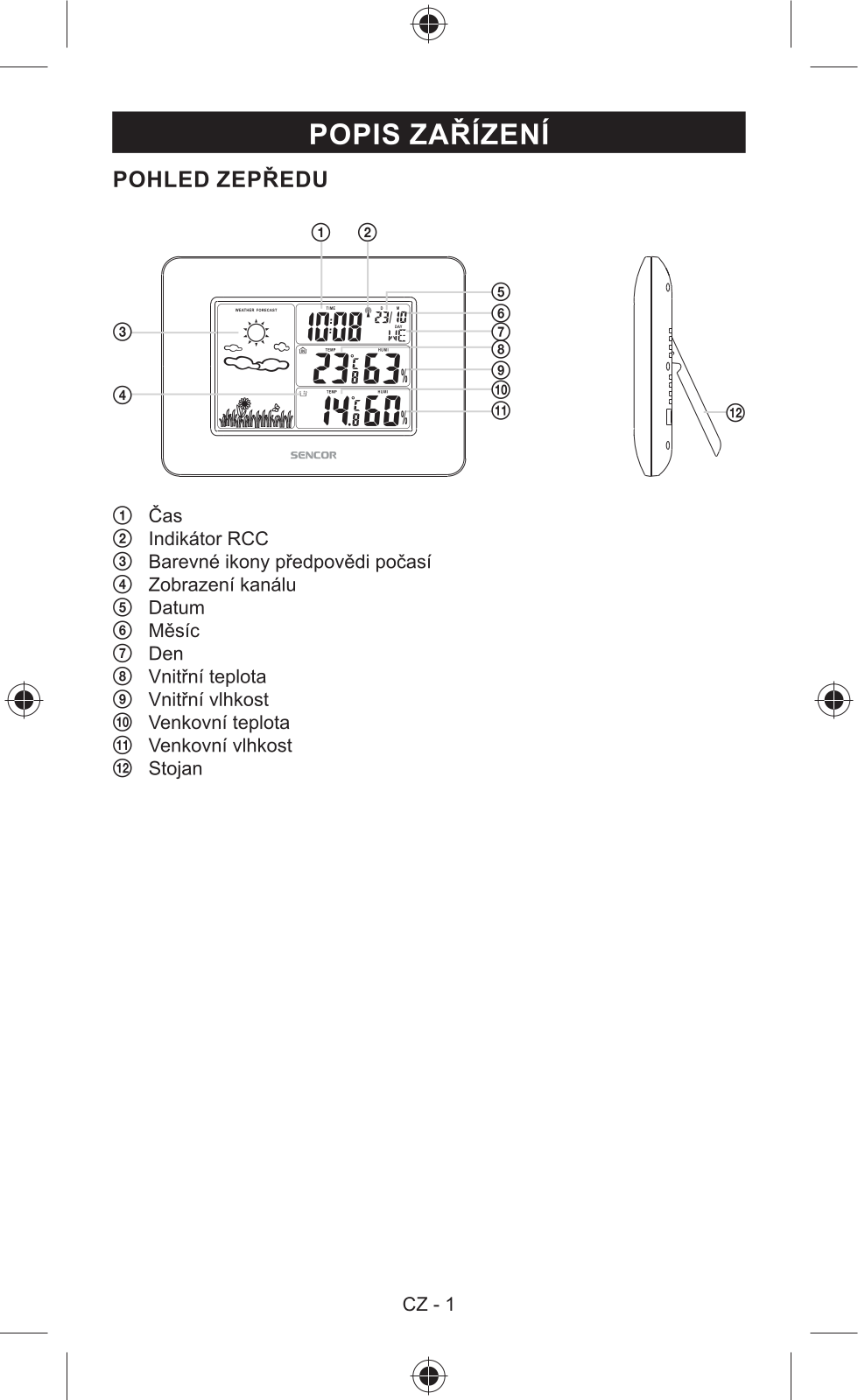 Sencor 35051143 User guide