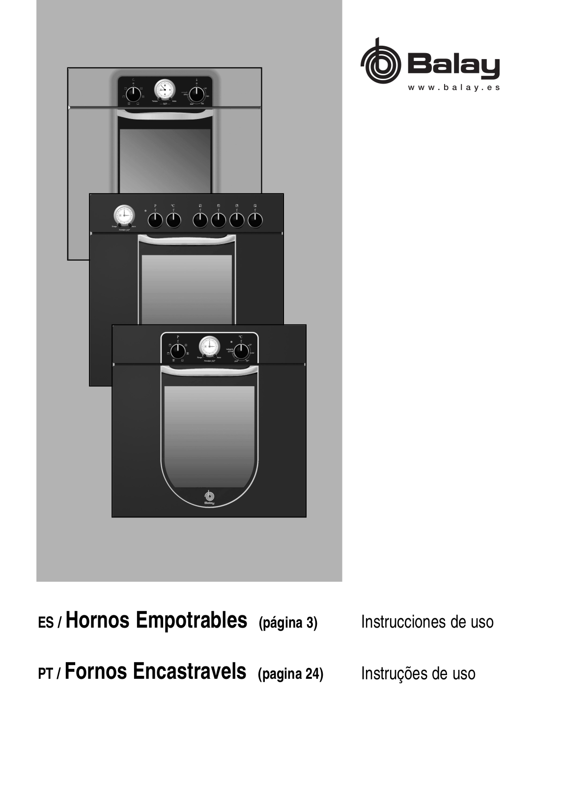 Balay 3HF527N User Manual