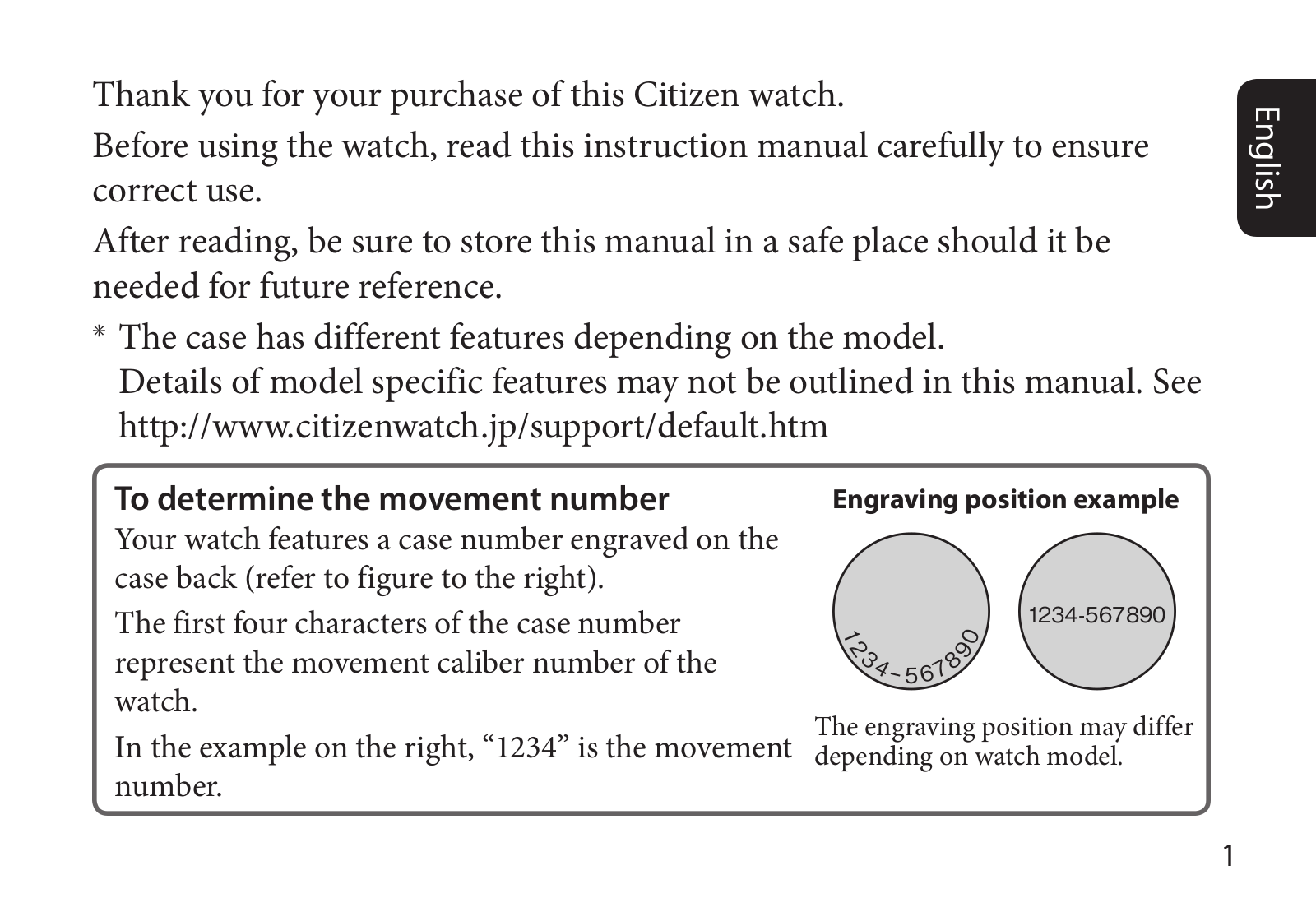 CITIZEN AT4000-02E, AT4004-52E, AT4008-51E, AT4007-54E User Manual