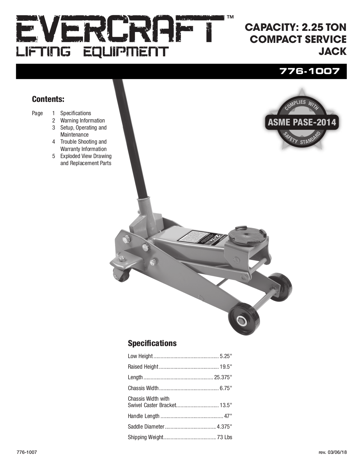 Evercraft 776-1007 User Manual - ManualMachine.com