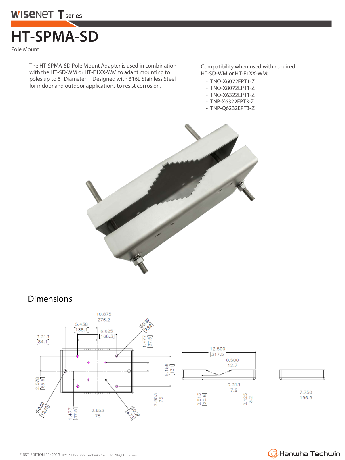 Samsung HT-SPMA-SD Specsheet