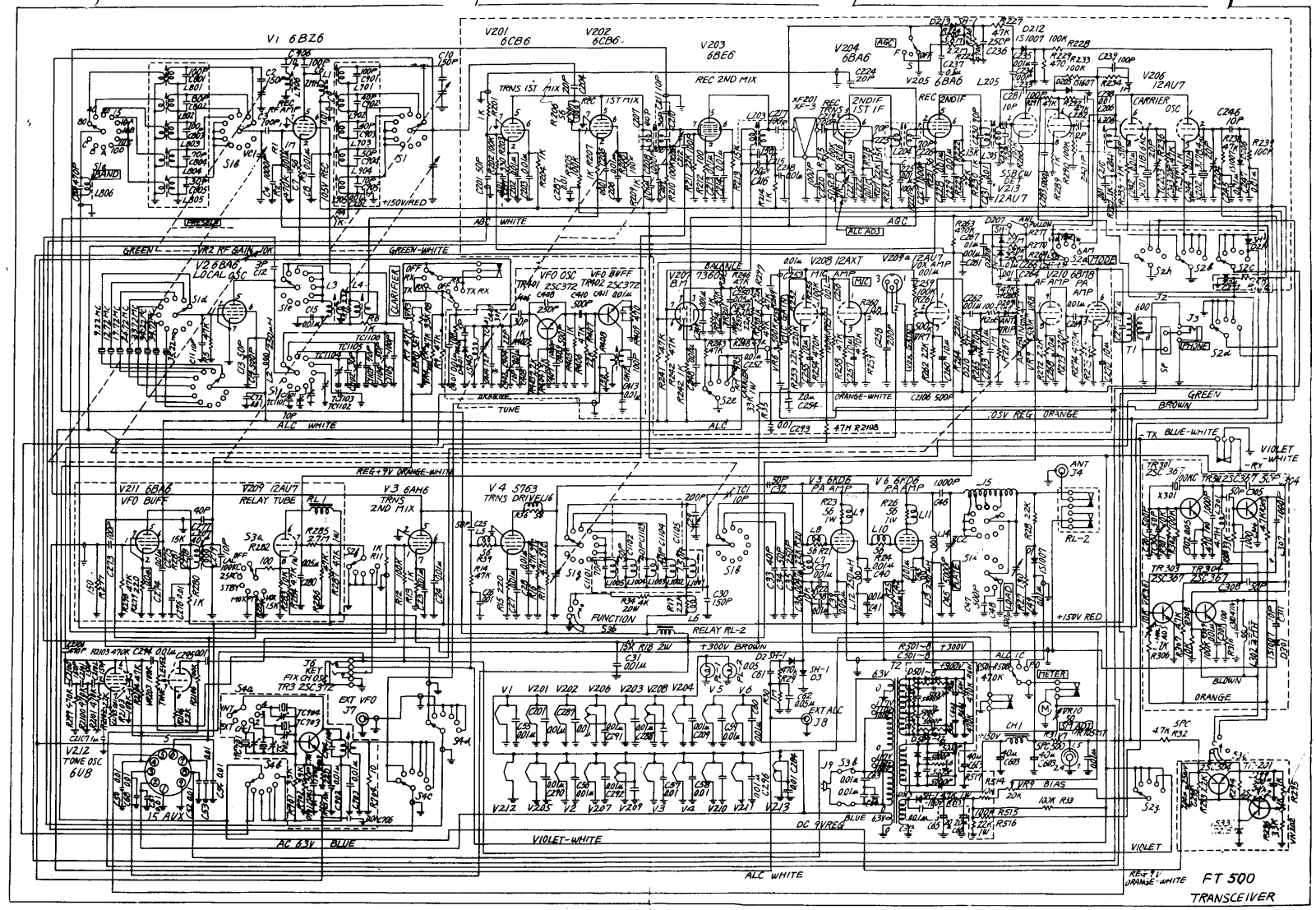Yaesu FT-500 schematics - ManualMachine.com