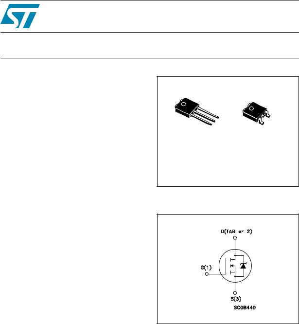 STMicroelectronics STD17NF03L, STD17NF03L-1 Technical data