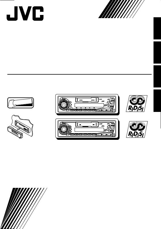 JVC KS-FX650R, KS-F550R Instruction Manual