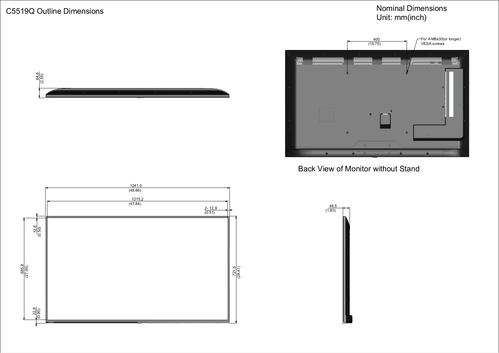 Dell C5519Q User Manual