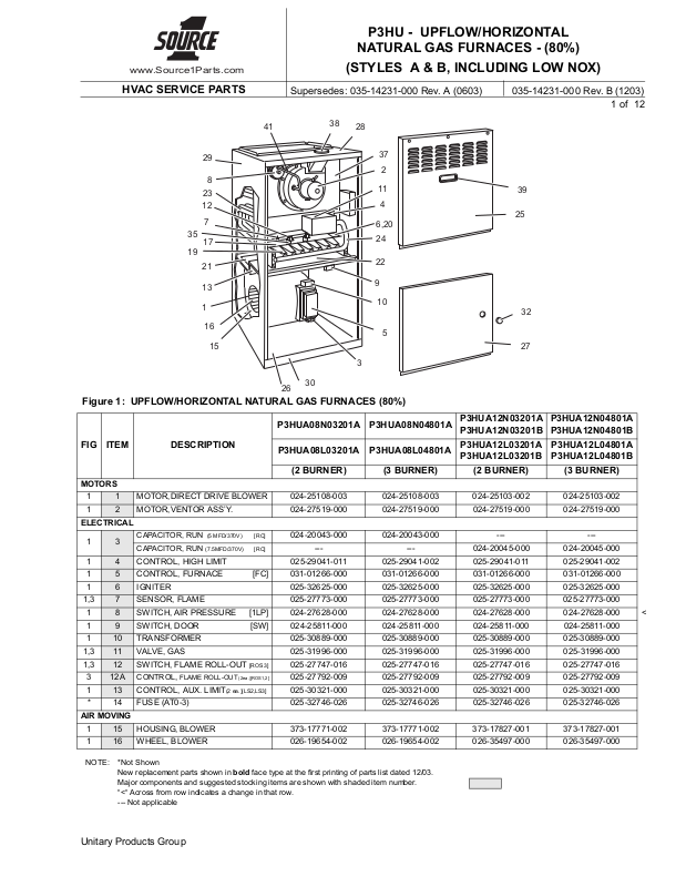 York P3hub16n06401a Owner's Manual