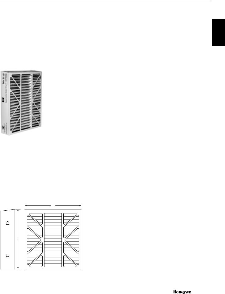 Honeywell Replacement Filter for Perfect Fit Catalog Page