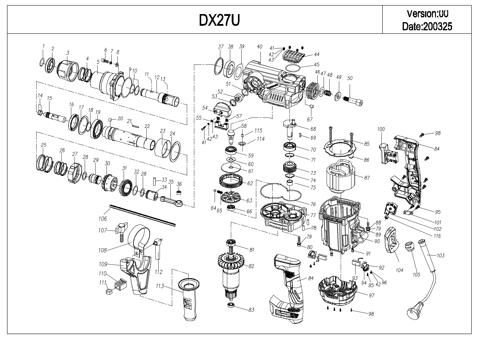 CAT DX27 Installation/Assembly Instructions - ManualMachine.com