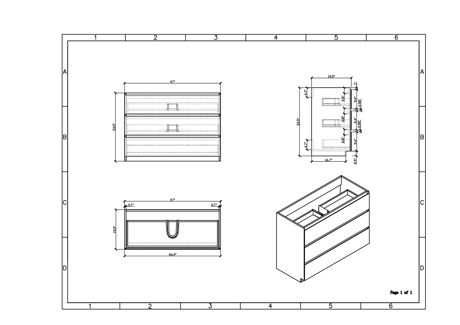 Ebern Designs W003548973 Dimensions - ManualMachine.com