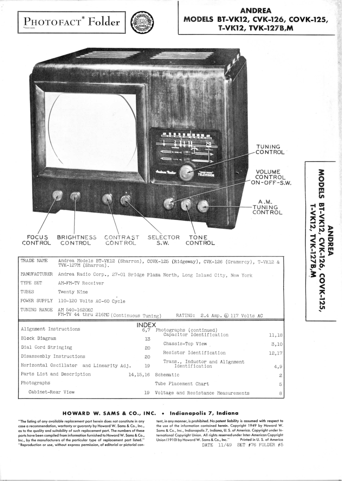 Andrea bt vk12 schematic - ManualMachine.com