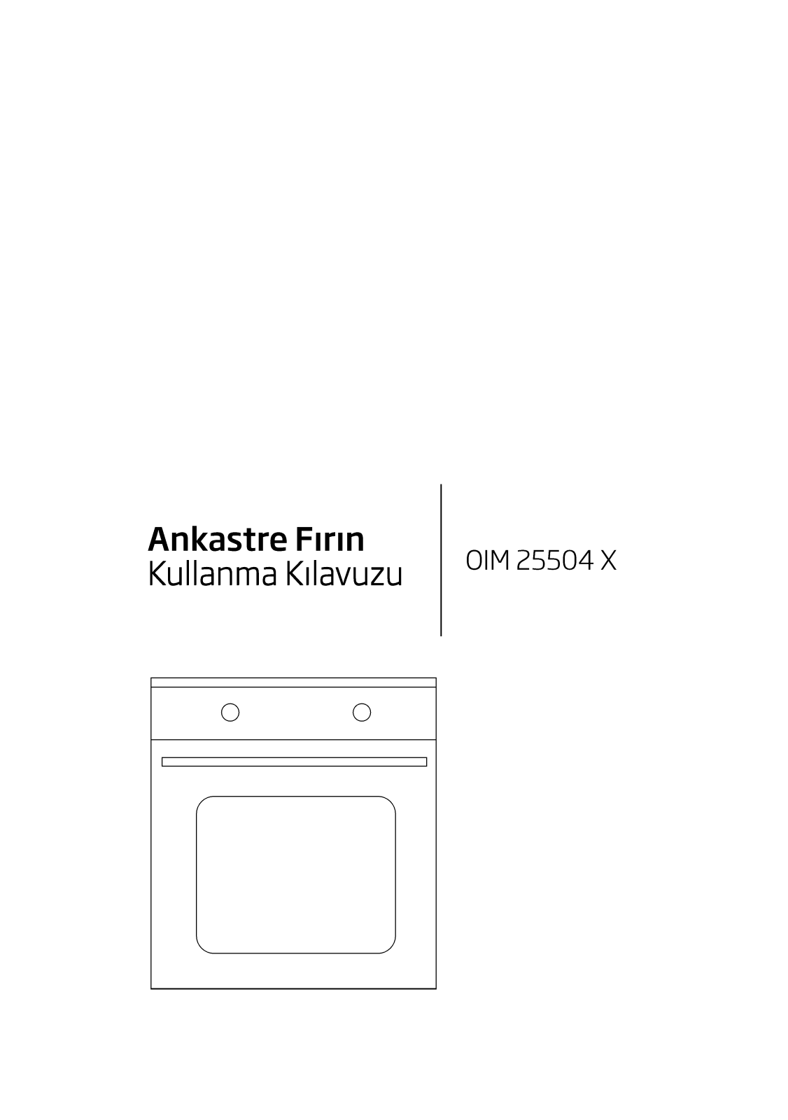 Beko OIM25504X User manual