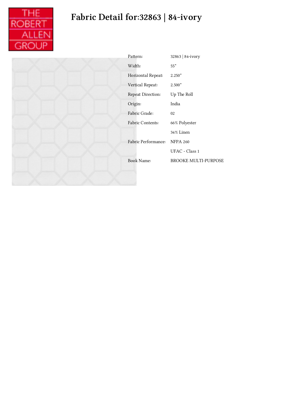 Duralee CRAL4384 Specifications - ManualMachine.com