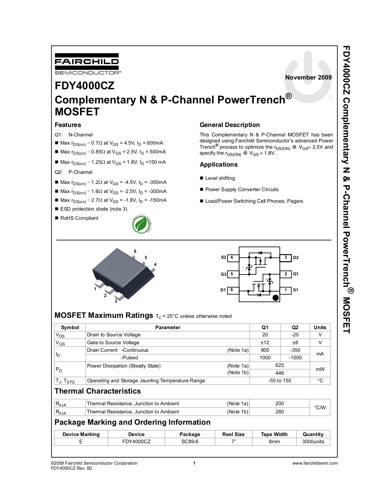 Fairchild FDY4000CZ service manual