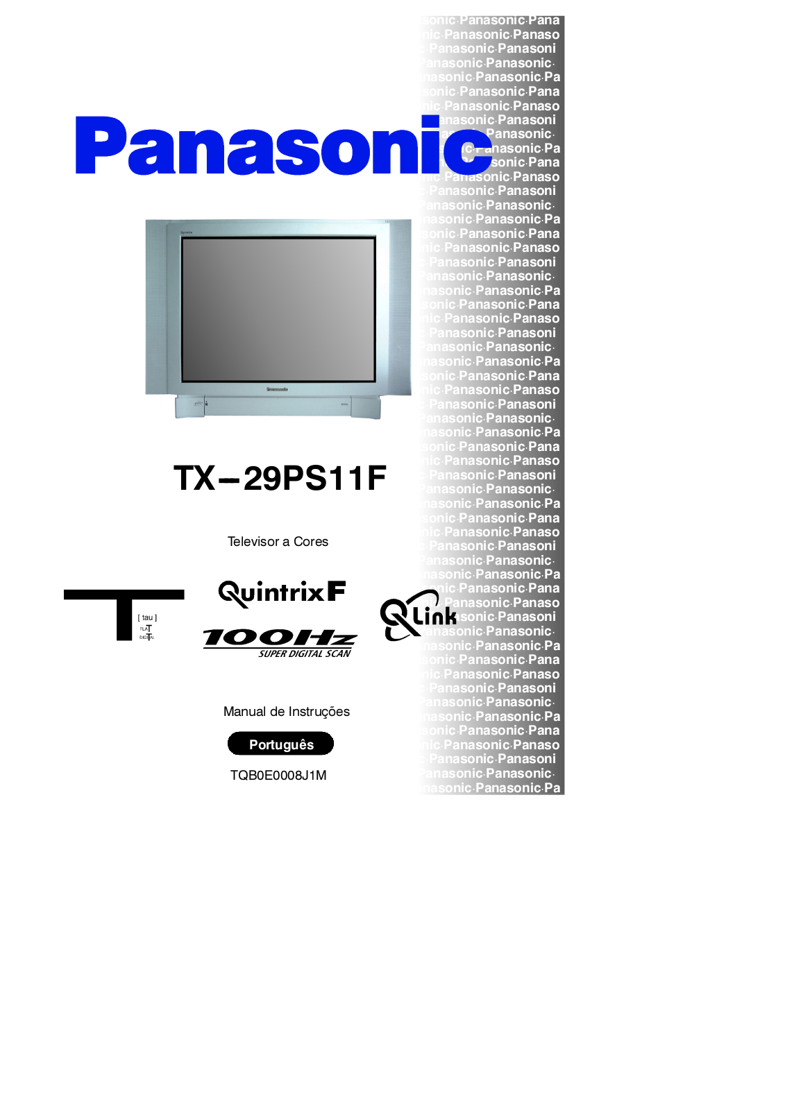 PANASONIC TX-29PS11F User Manual