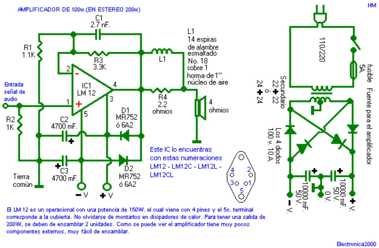 SONY AN17820B Diagram