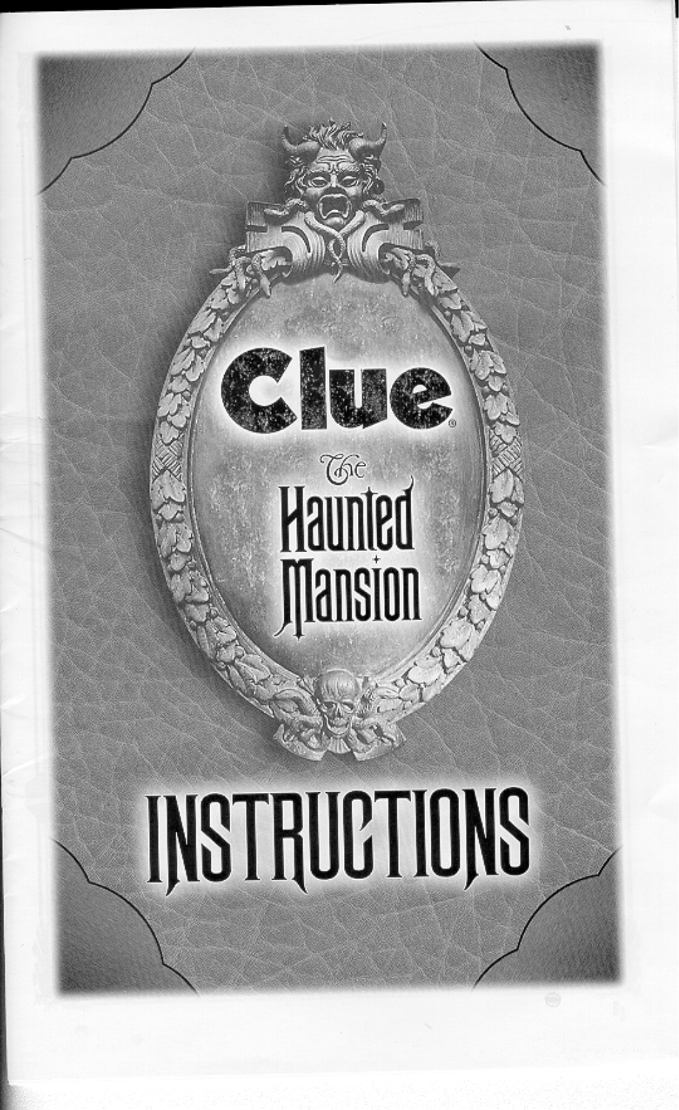 HASBRO Clue -The Haunted Mansion User Manual