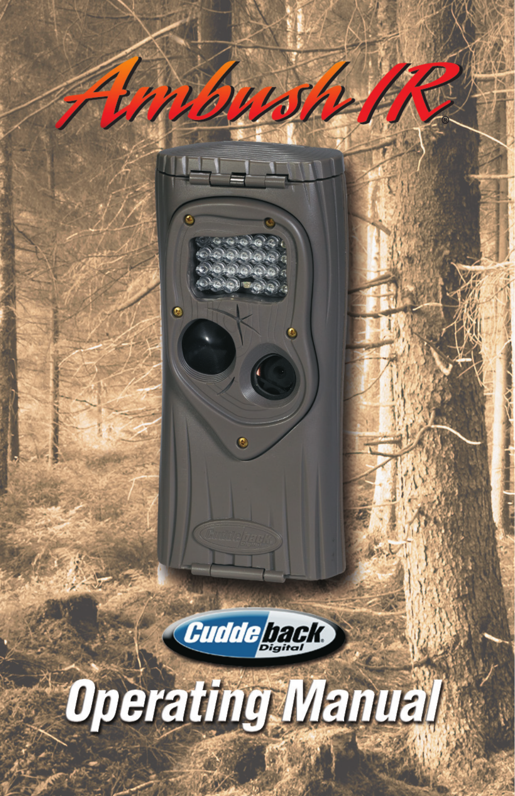 Cuddeback Ambush IR series Operating Manual